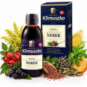 Nalewka na Nerki Ojca Klimuszki – Bezalkoholowy Tonik Ziołowy 200 ml