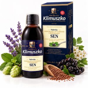 Nalewka na Sen i Wyciszenie Ojca Klimuszki – Bezalkoholowy Tonik Ziołowy 200 ml