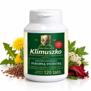 Zgrabna Sylwetka – Tabletki Ziołowe na Wsparcie Metabolizmu i Kontroli Wagi | Ojciec Klimuszko – 120 tabletek