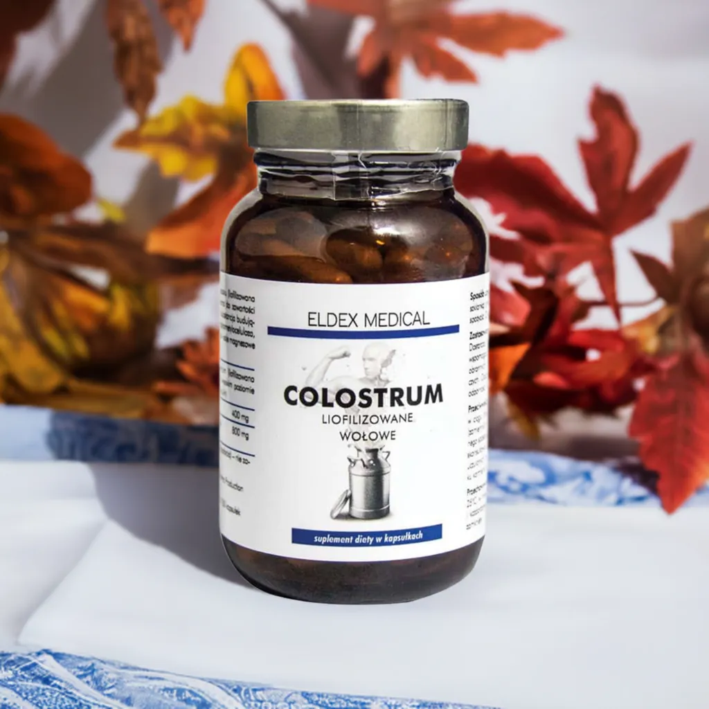 suplement diety klimuszko - kapsułki colostrum wołowe