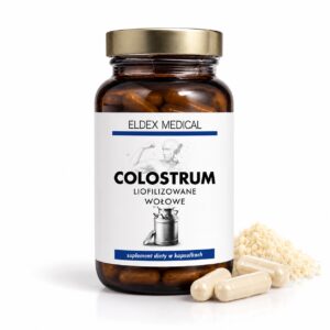 Colostrum Bovinum Wołowe Liofilizowane – Siara Bydlęca z Immunoglobulinami na Wsparcie Odporności | ELDEX MEDICAL