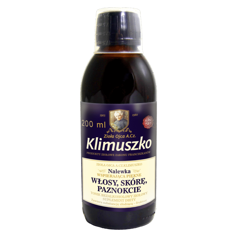 Nalewka wspierająca Piękne włosy, skórę i paznokcie 200ml