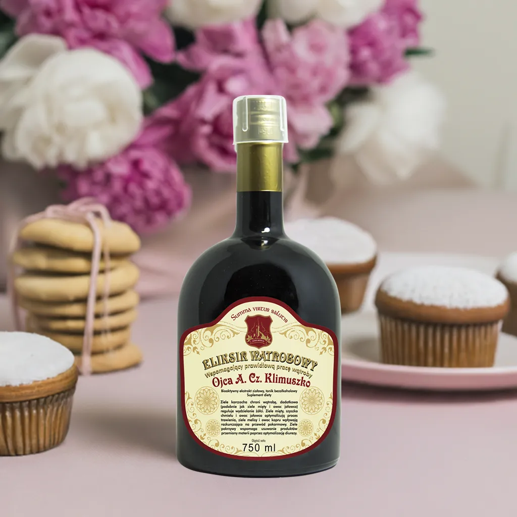 eliksir wątrobowy - zioła na wątrobę ojca klimuszko