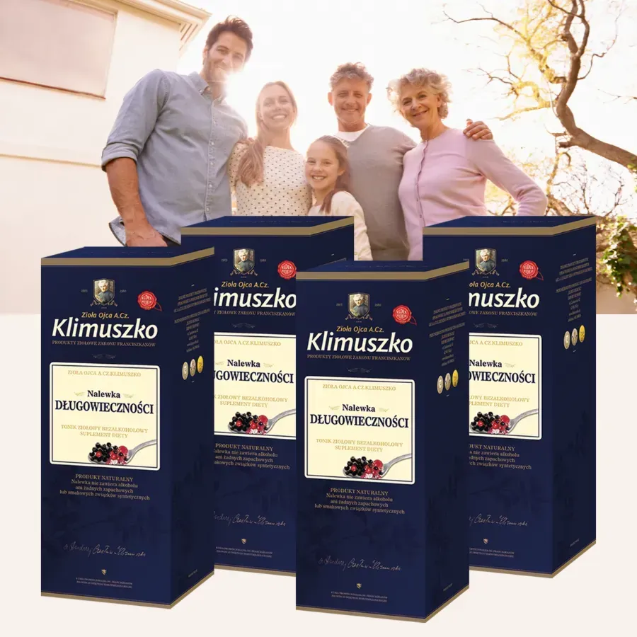 Zestaw Nalewek Długowieczności 4x200ml