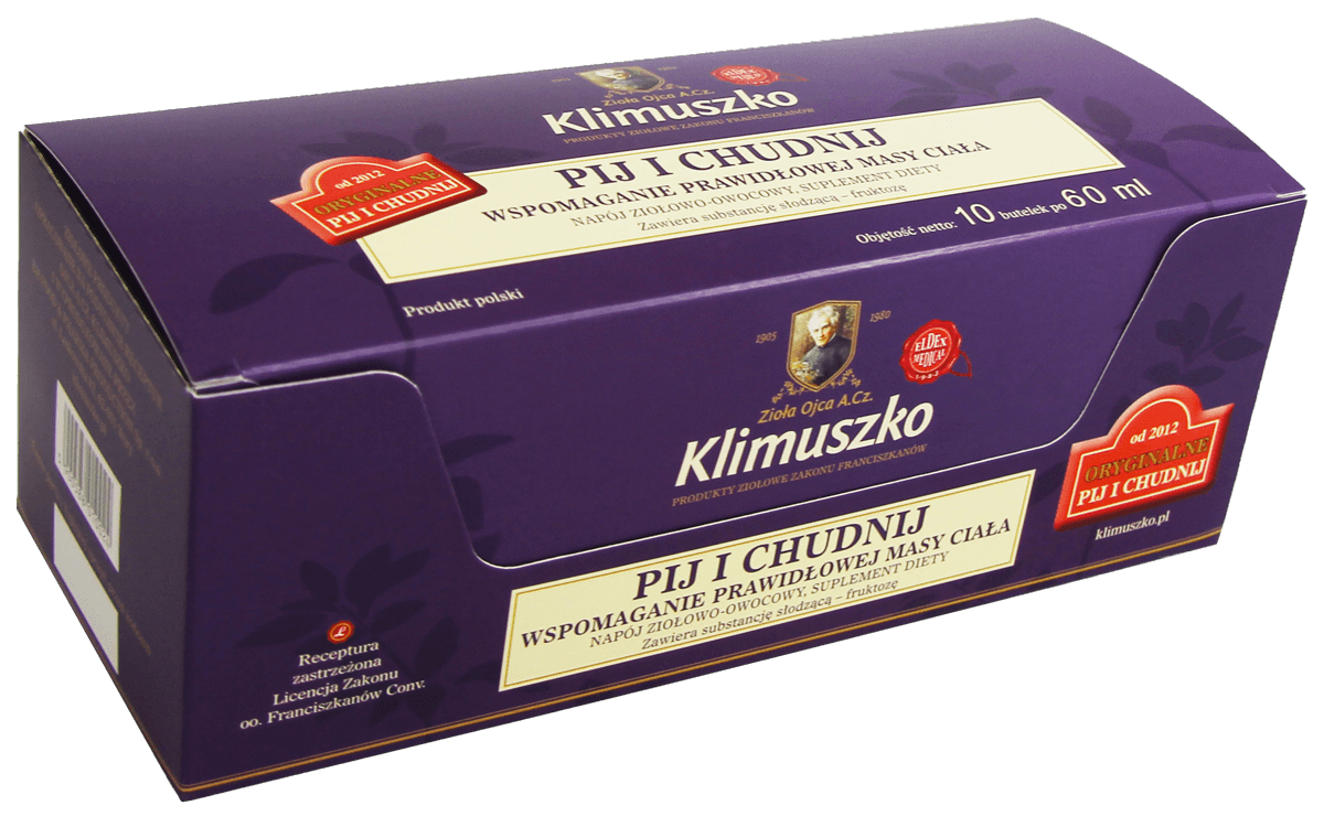 Pij i chudnij - wspomaganie prawidłowej masy ciała