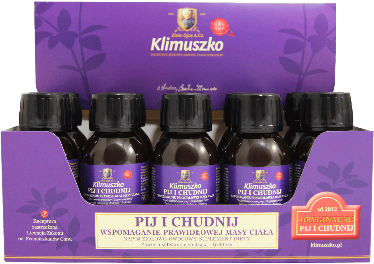 Pij i chudnij - wspomaganie prawidłowej masy ciała