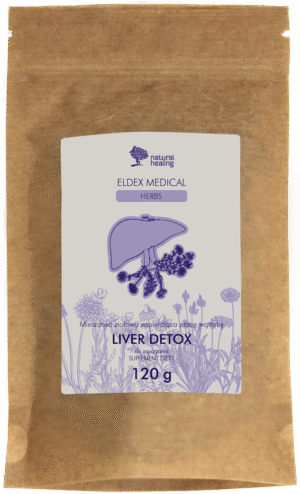 Marka ELDEX - MEDICAL Mieszanka ziołowa wspierająca pracę wątroby LIVER DETOX