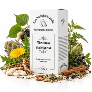 Zioła na Cukier – Mieszanka Diabetyczna Ojca Tomasza 120 g
