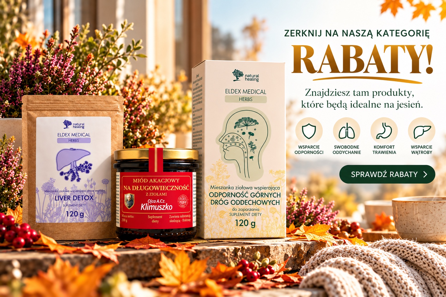 Autumn Wellness Products and Discounts